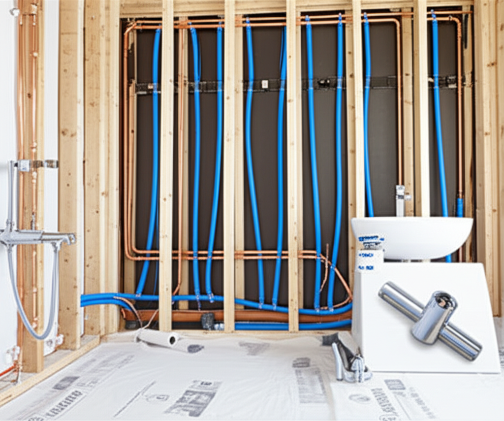 Renovation plumbing feature